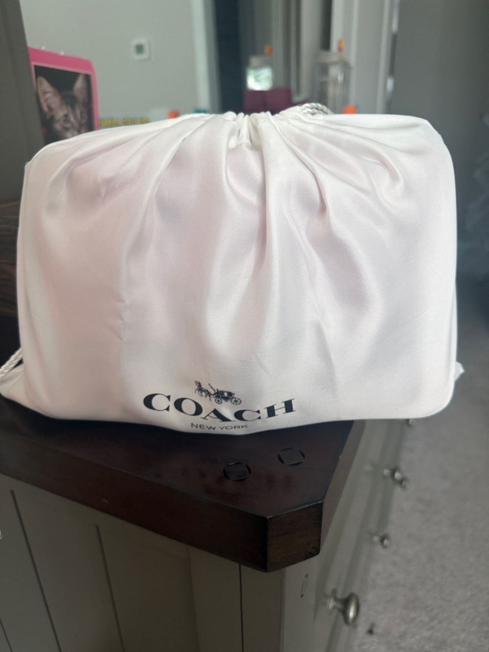 Coach Pink Shoulder Bag with Gold Hardware - Picture 13 of 13